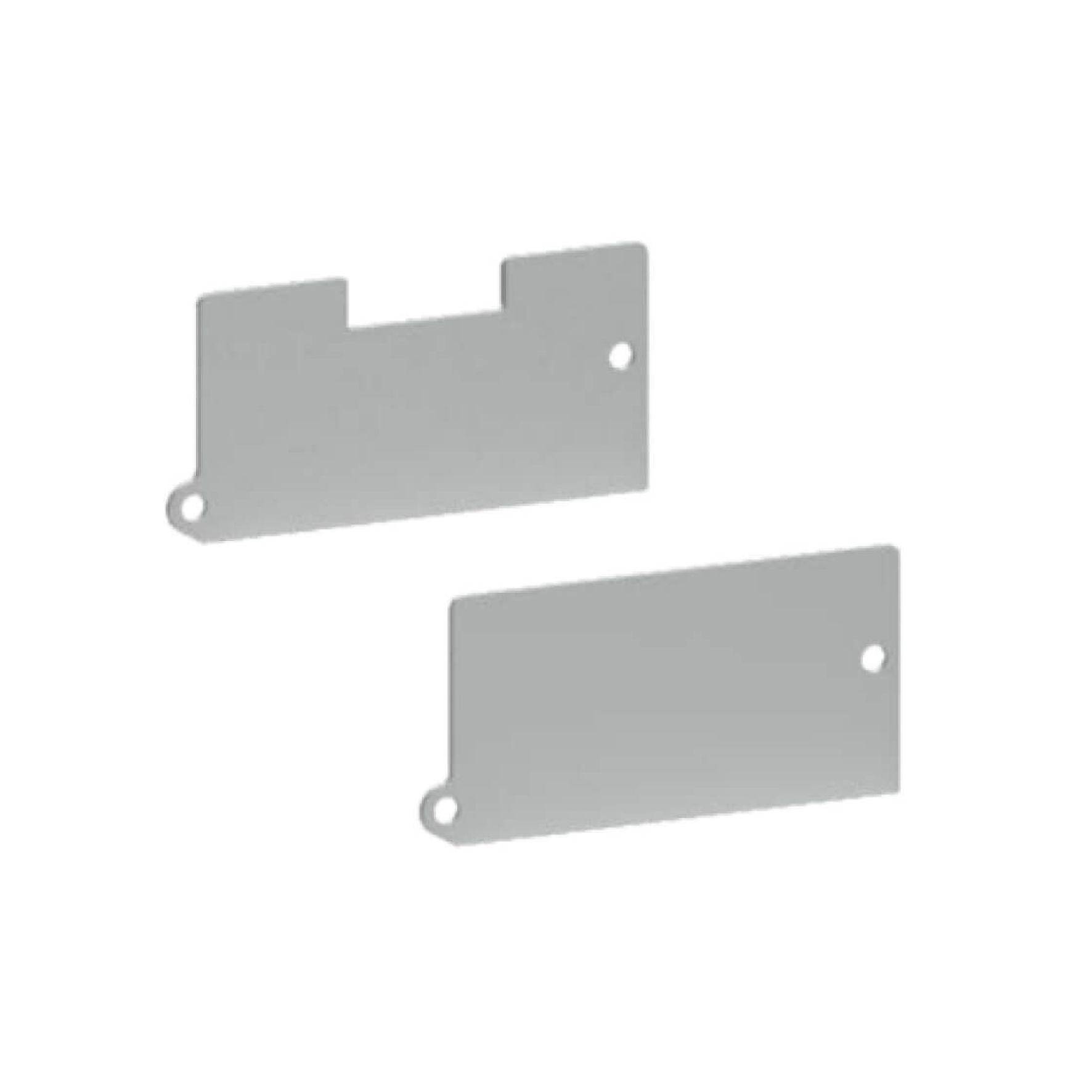 Торцевая заглушка для GIPS KONTUR 01 (1607) Двойная металлическая