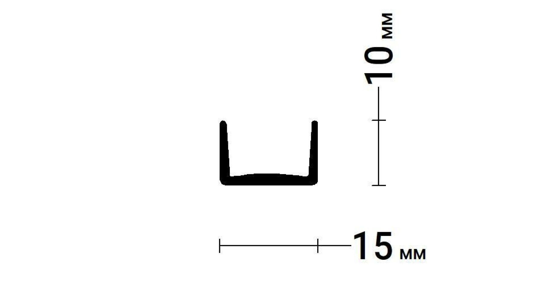 Вставка 15 мм PVC 15 FLY