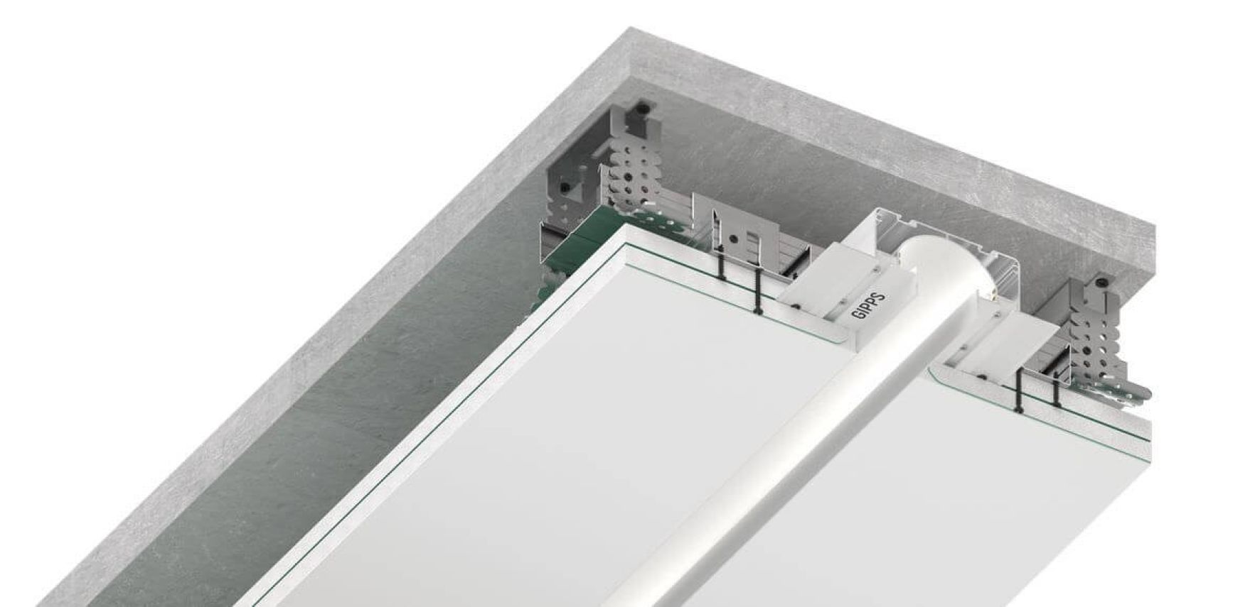 Нишевая световая линия белый GIPPS 35 