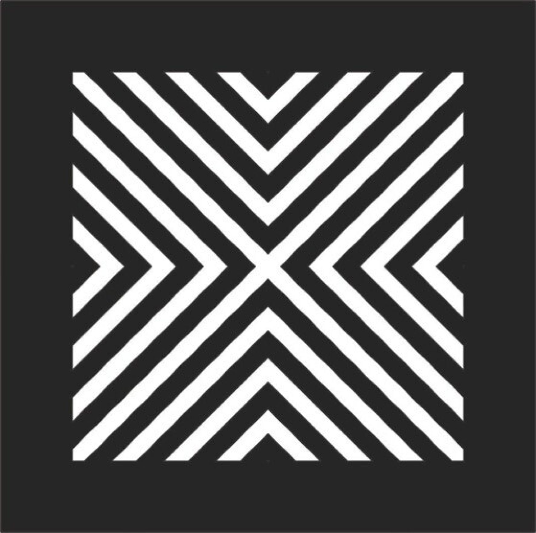 Решетка магнитная, черная, квадратная (угол) 90*90