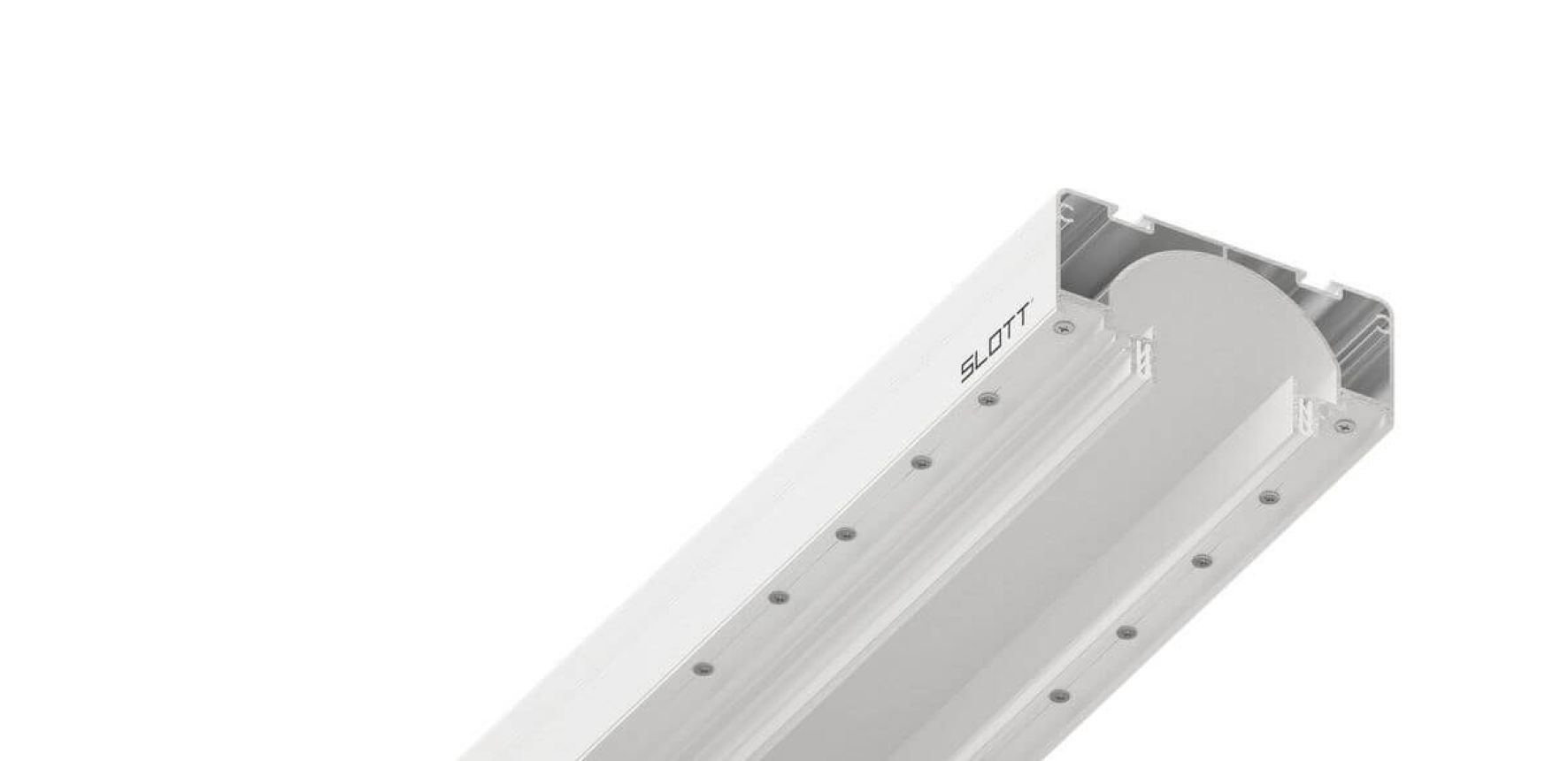 Нишевая световая линия белая SLOTT 35 