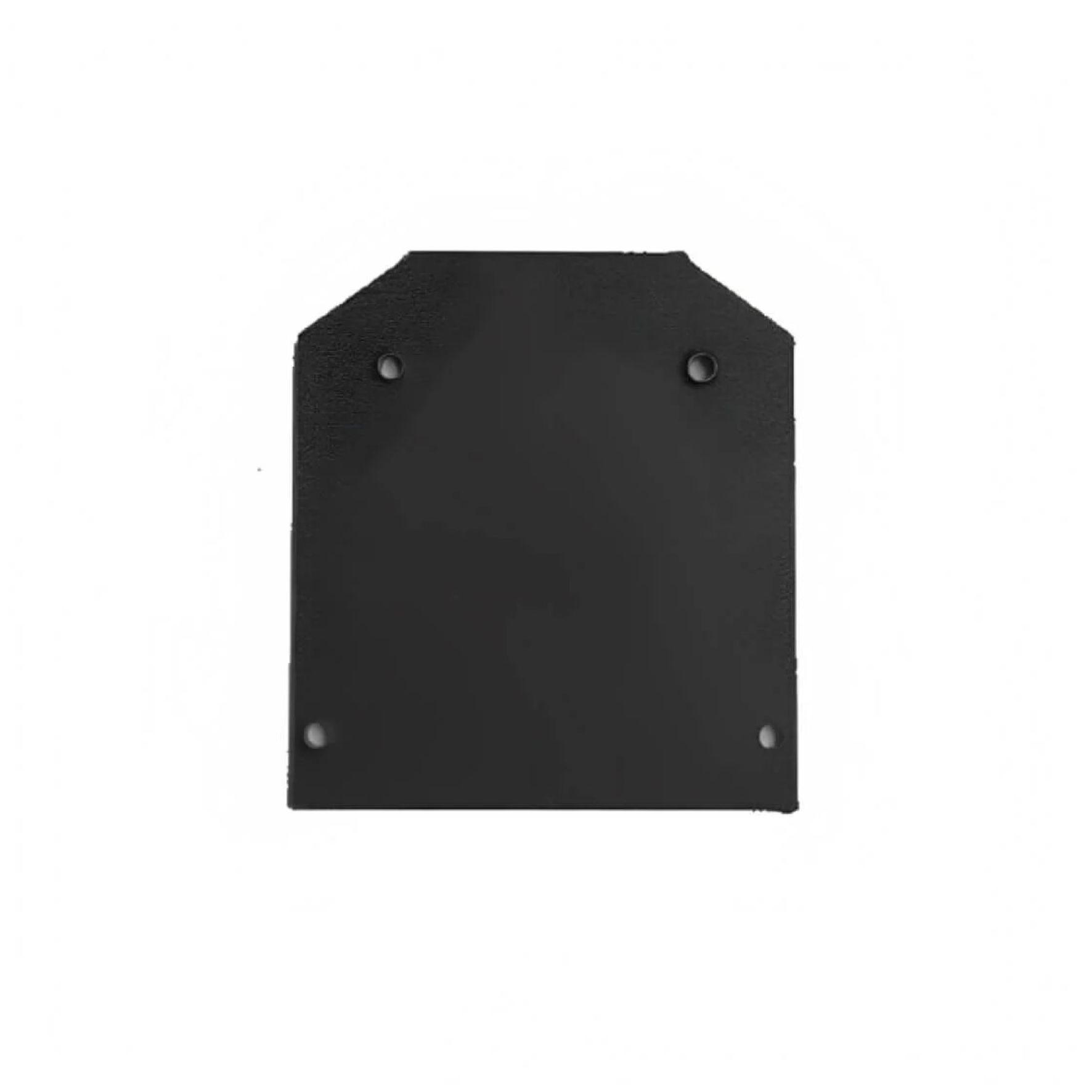 Торцевая заглушка черн. пластик 