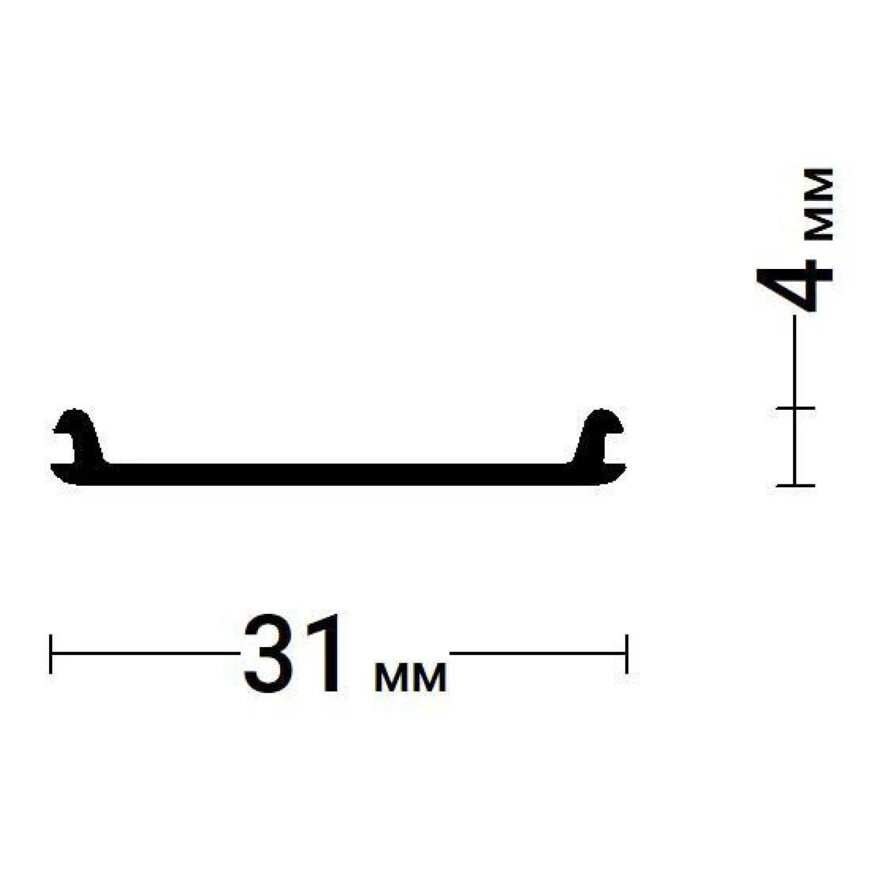 Вставка 30 мм PVC 30 TAP