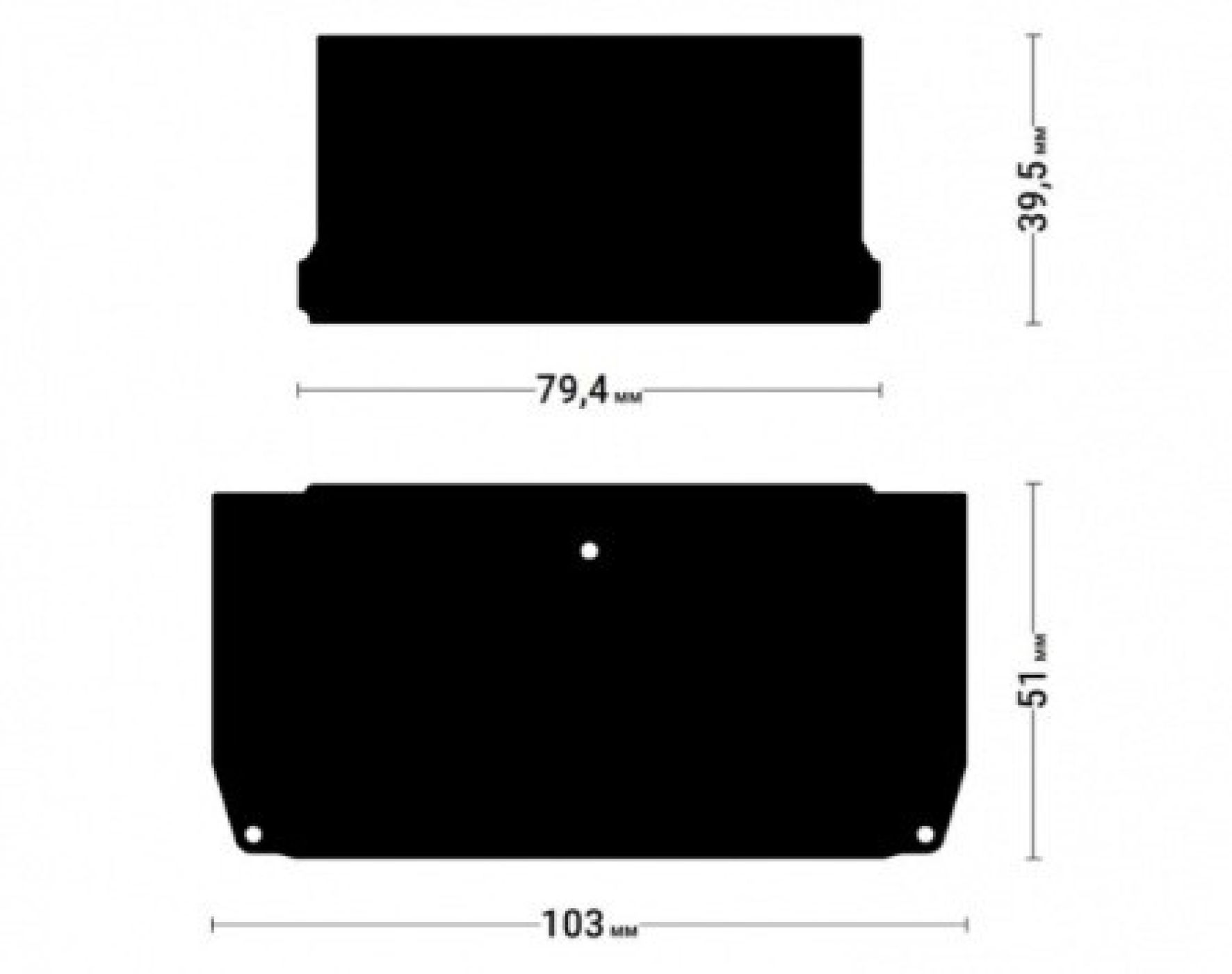 Торцевая заглушка к ПФ 3255 TOREC GARDINA2 05
