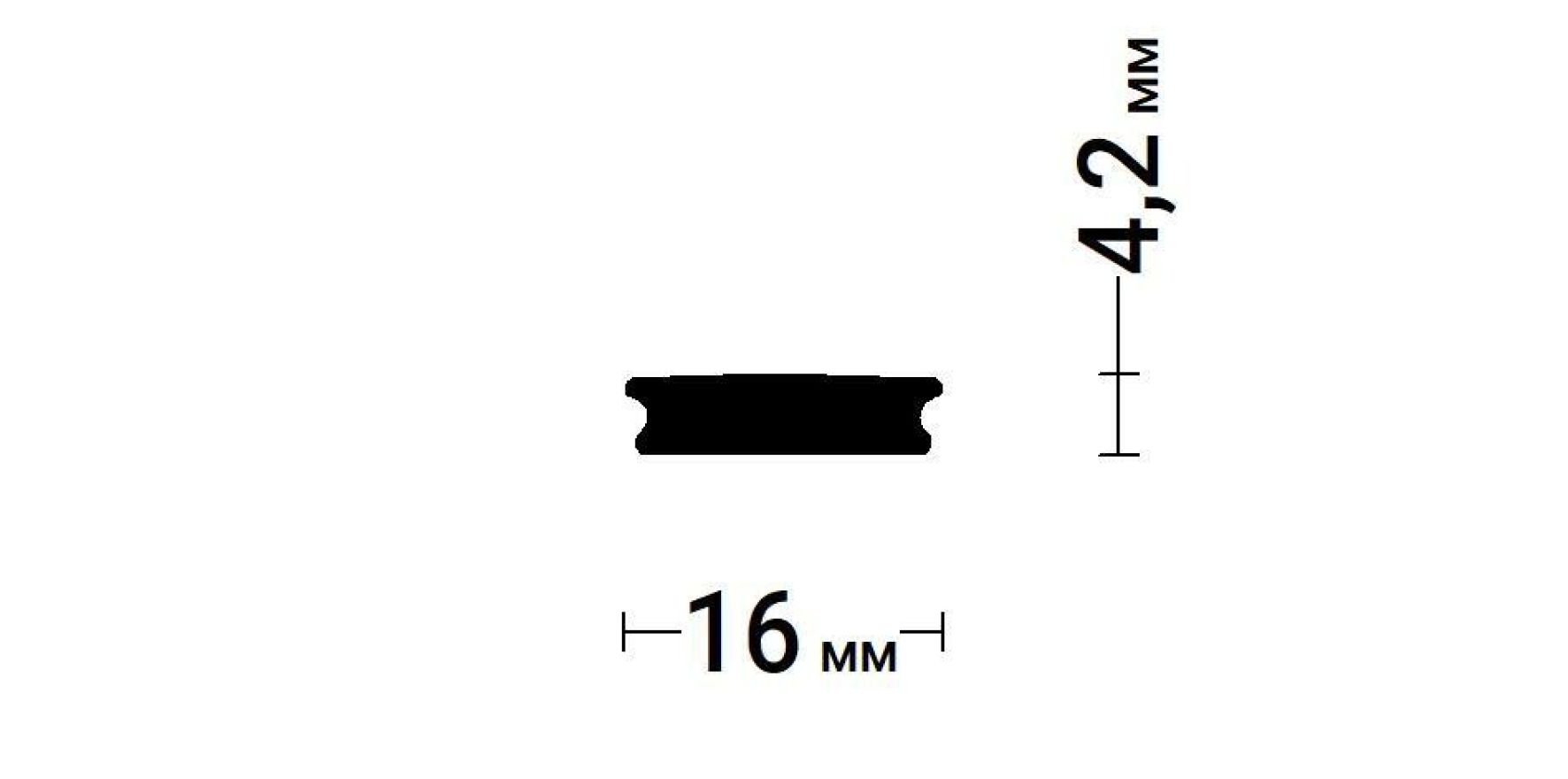 Вставка 15 мм PVC MURAVEJ