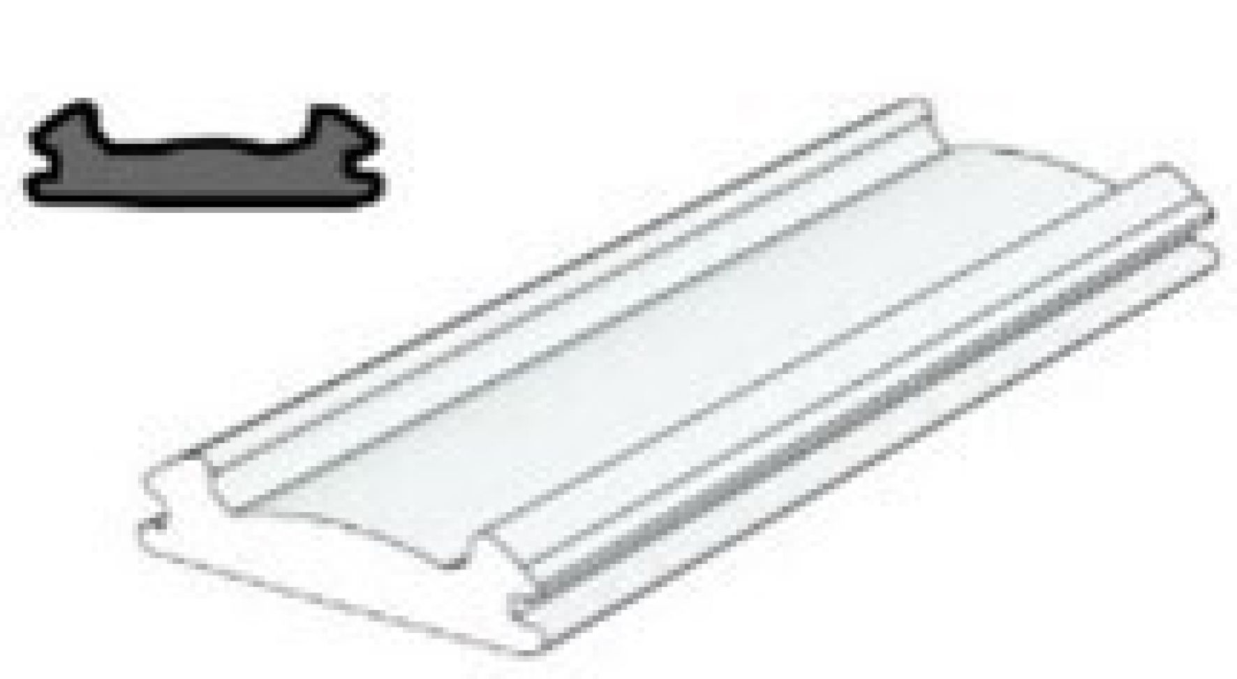 Вставка U БЕЛАЯ