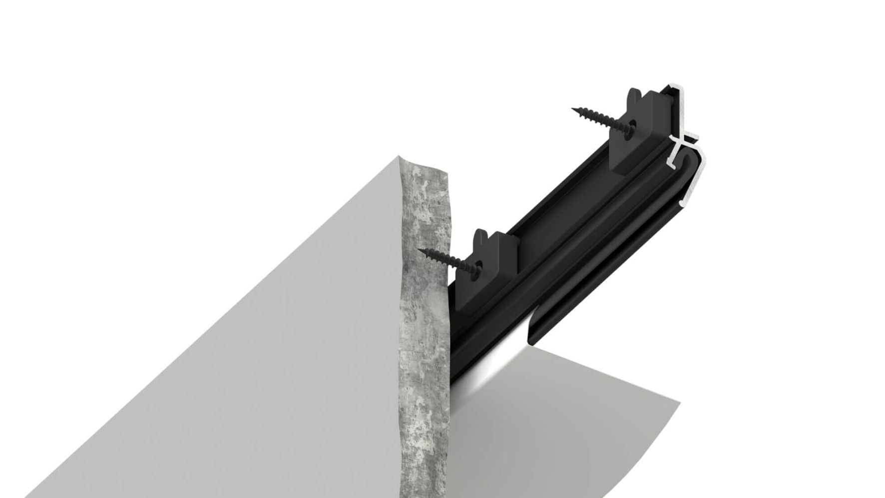 Теневой вентиляционный профиль AIRKRAAB 2.0