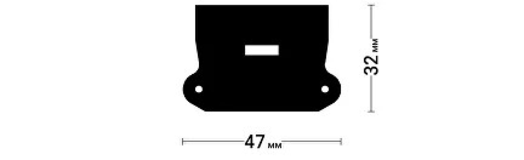 Торцевая заглушка к линиям 7321 TOREC 30 SLIM