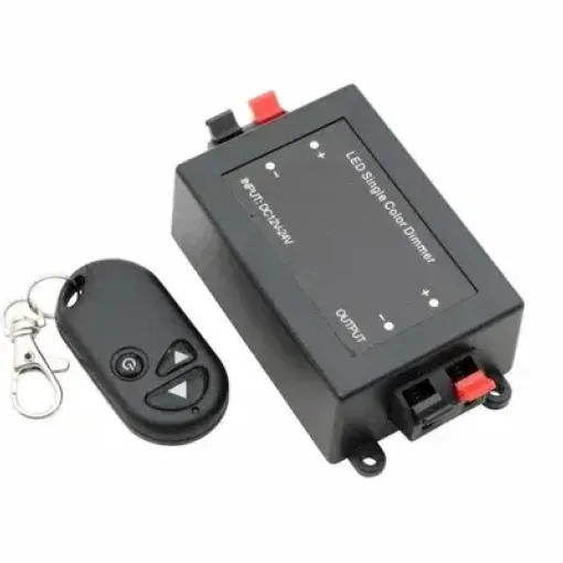 Диммер радио с брелком 8A 12V/24V RF-DIM-3-8A