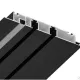 Карнизный профиль шириной 140 мм L2 черный UMBRA