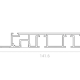 Карнизный профиль шириной 115 мм L2 черный UMBRA