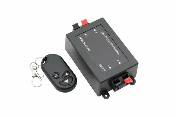 Диммер радио с брелком 8A 12V/24V RF-DIM-3-8A