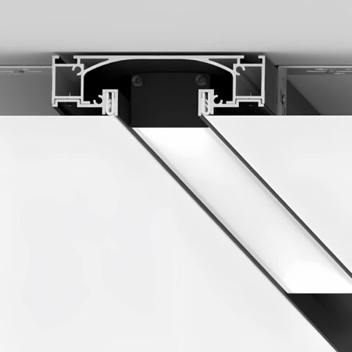 Нишевая световая линия черно-белый SLIM 35