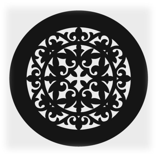 Решетка магнитная, круглая (Абстракция) 