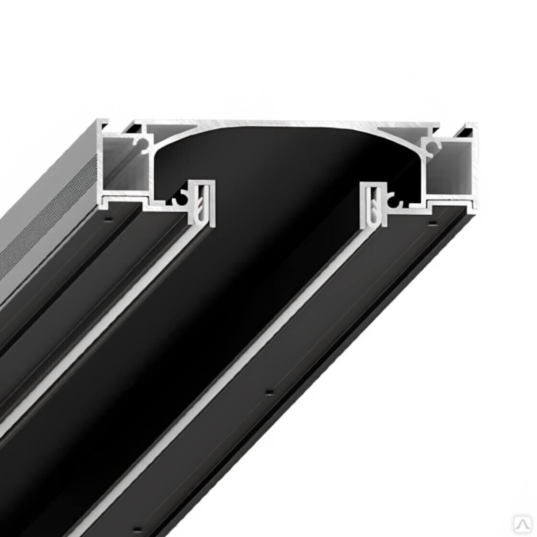 Нишевая световая линия черный SLIM 35