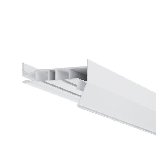 Профиль ПК 15 Гардина Двухрядная Белая 