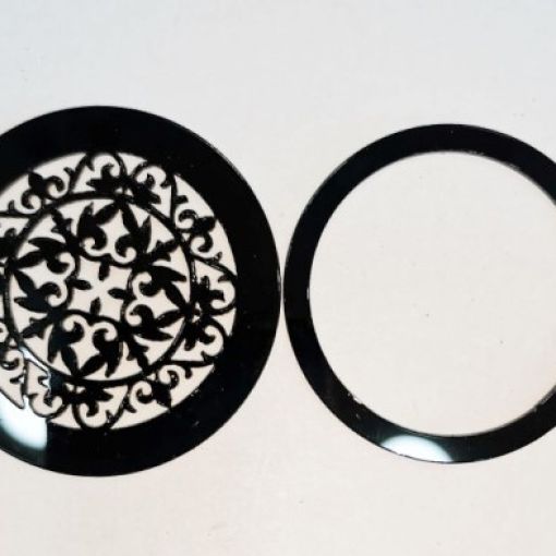 Решетка полистирол, круглая (Абстракция)