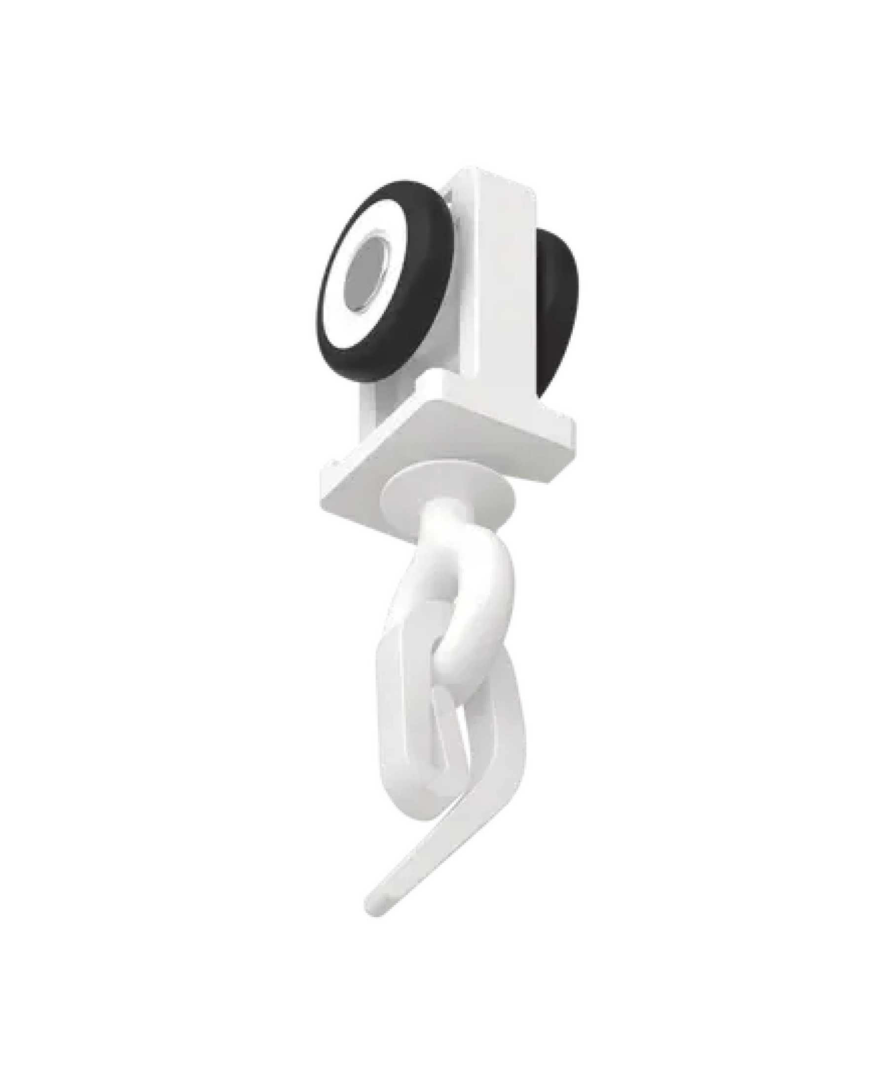 Бегунок, белый SLOTT PARSEK (1 упаковка 10 шт.)