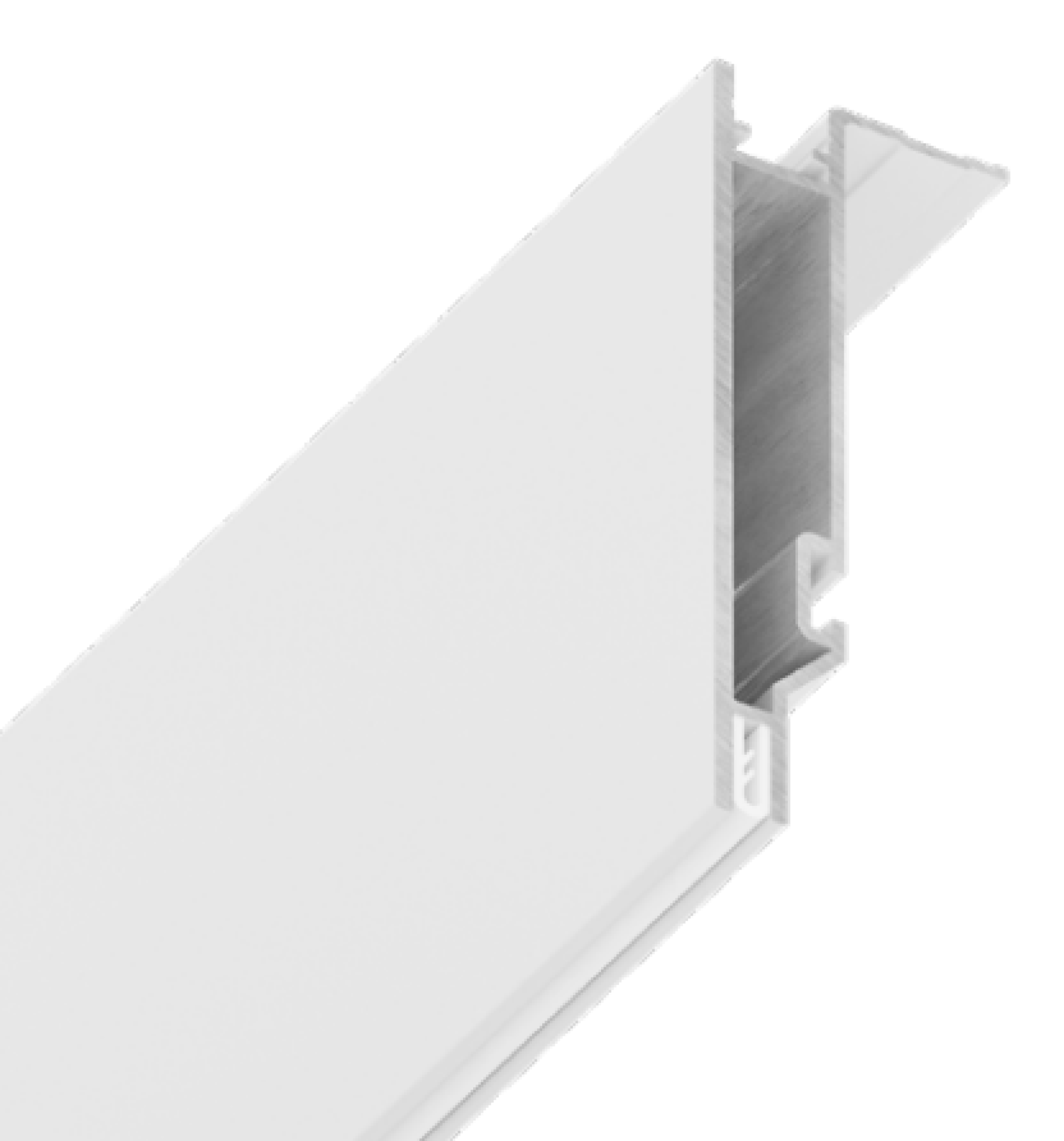 Конструкционный профиль высотой 80 мм белый MADERNO