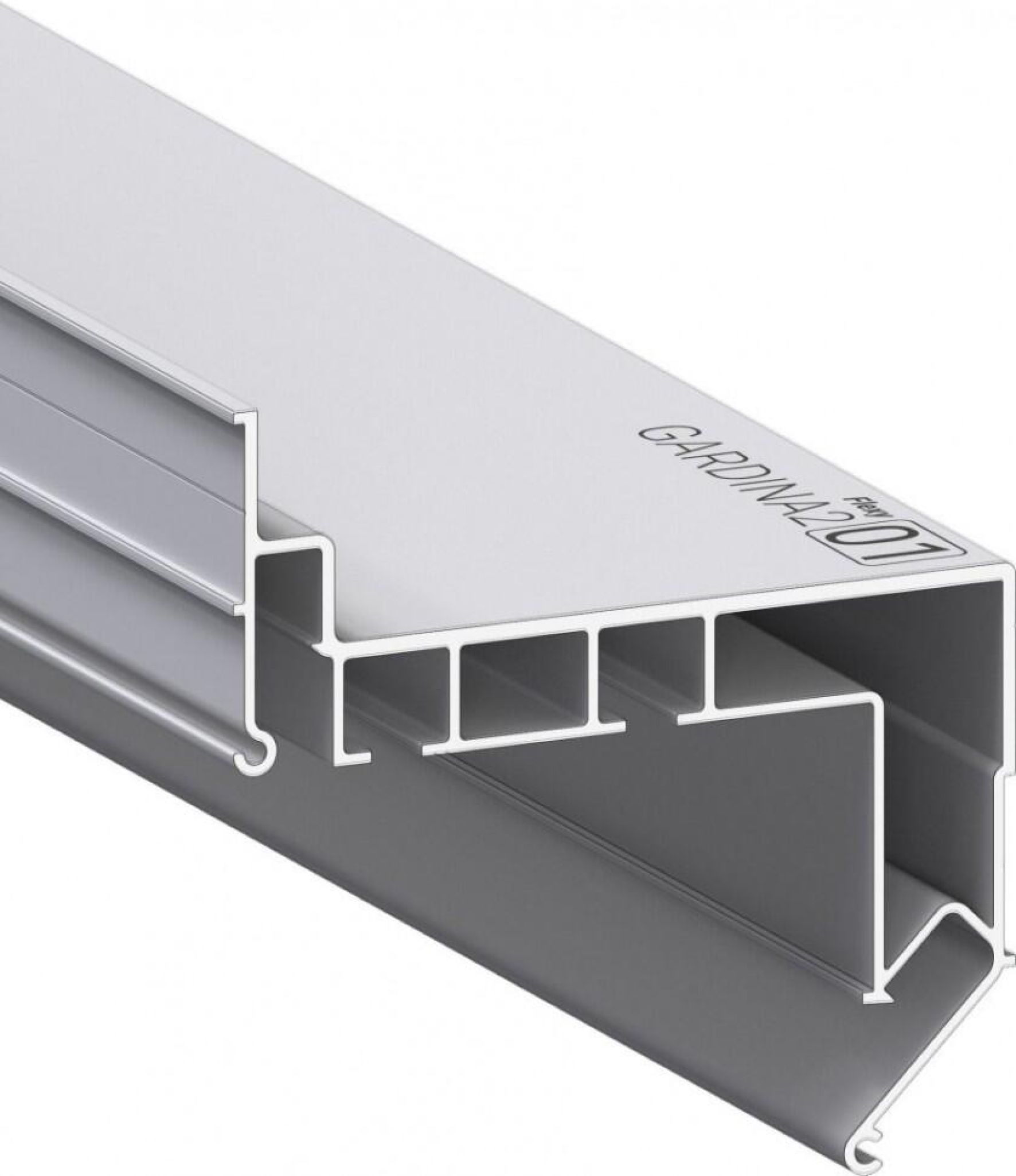 Профиль для изготовления скрытых карнизов GARDINA2 01 (ПФ 0040)