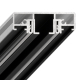Карнизный профиль черный SLIM ROAD 01