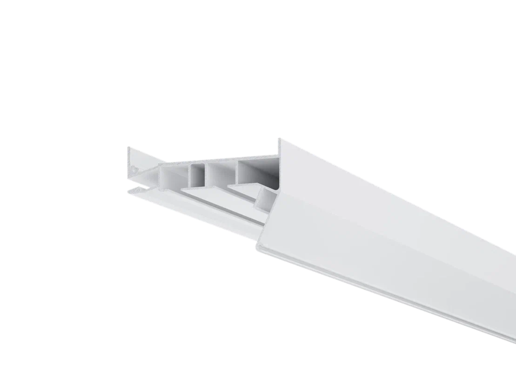 Профиль ПК 15 Гардина Двухрядная Белая 