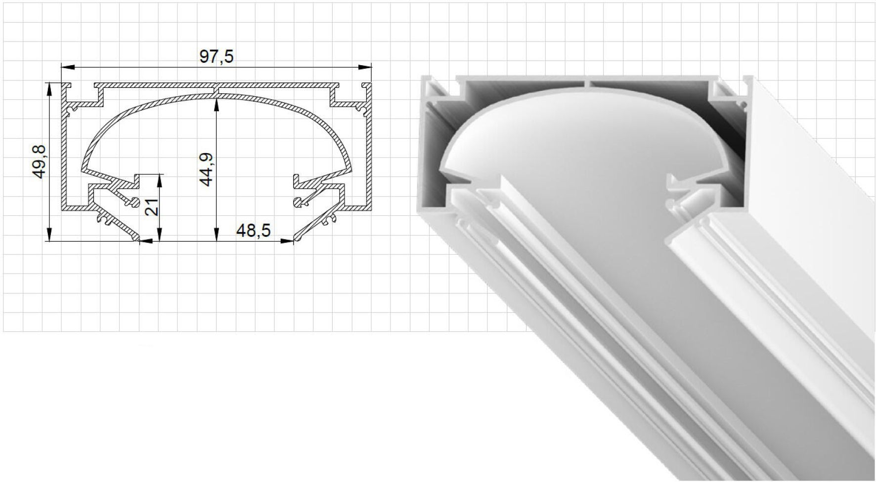 Профиль LumFer ST01