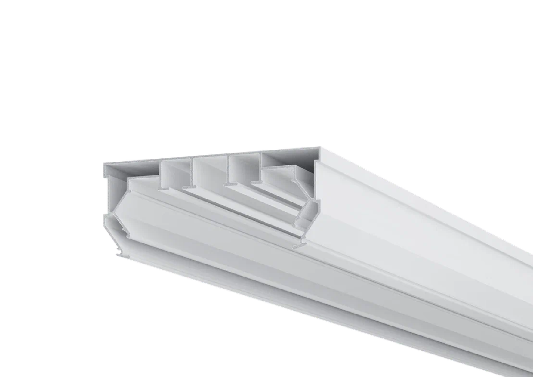 Профиль ПК 14 Гардина Двухрядная Белый