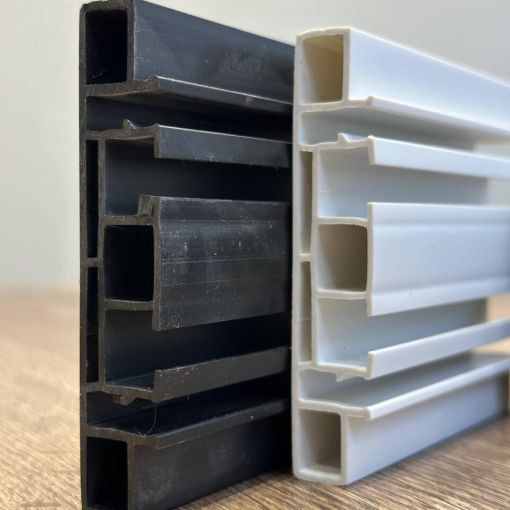 Пвх карниз прямой (2 ряд.) 2,5м