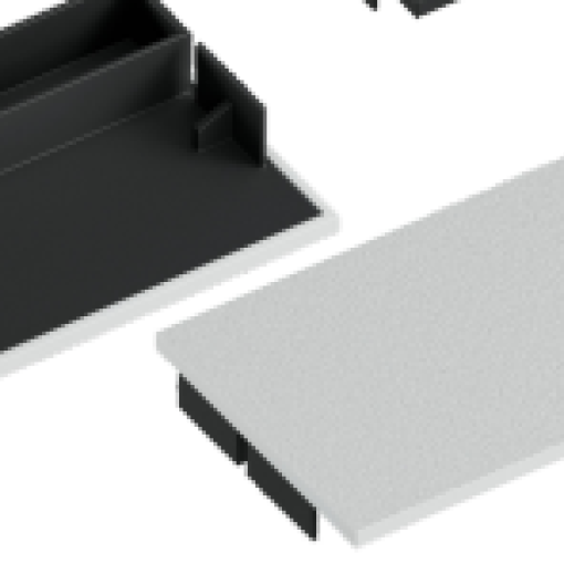 Торцевая заглушка 45 мм.