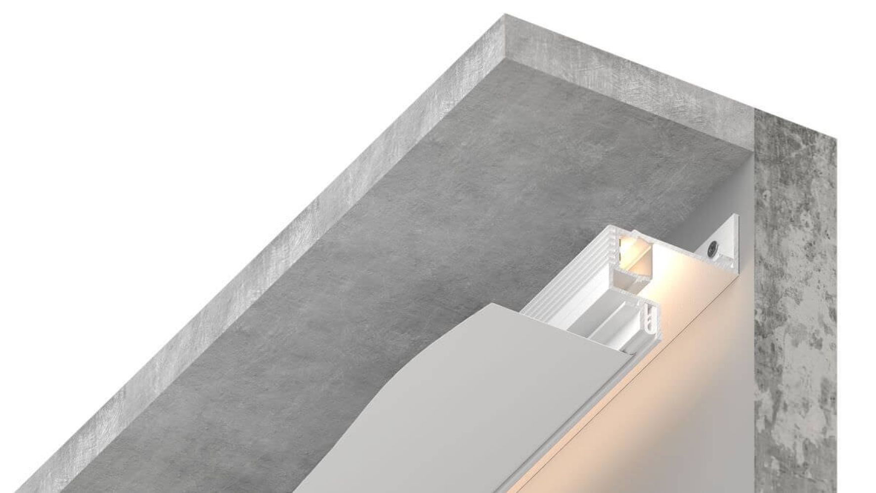 Парящий профиль черный SLOTT VILLAR MINI 