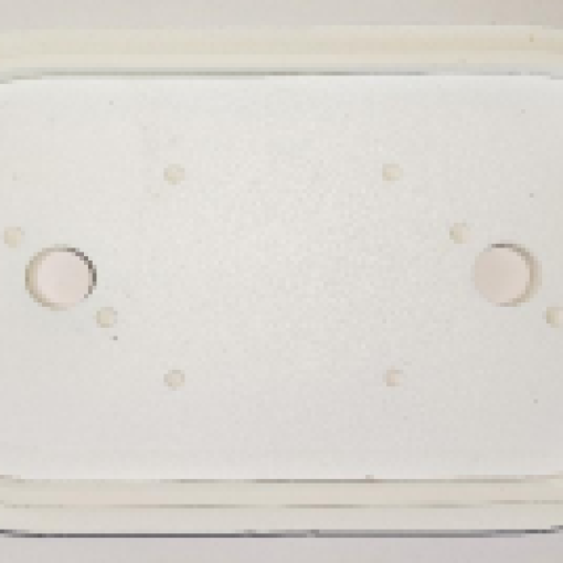 Платформа теневая овальная двойная под светильник Art shot, Art flute, Art glass GX53 