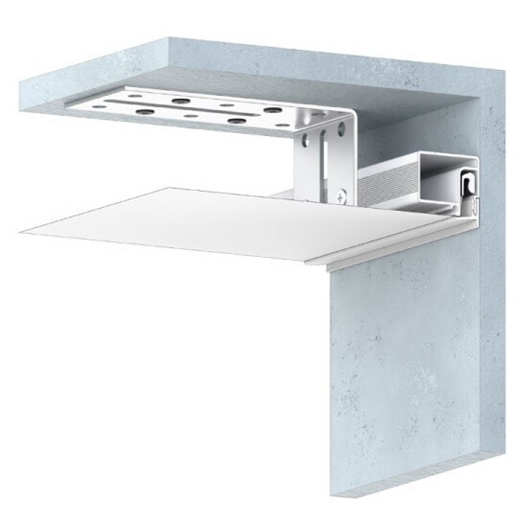 Профиль для натяжных потолков BRUS 05 (ПФ 8673)