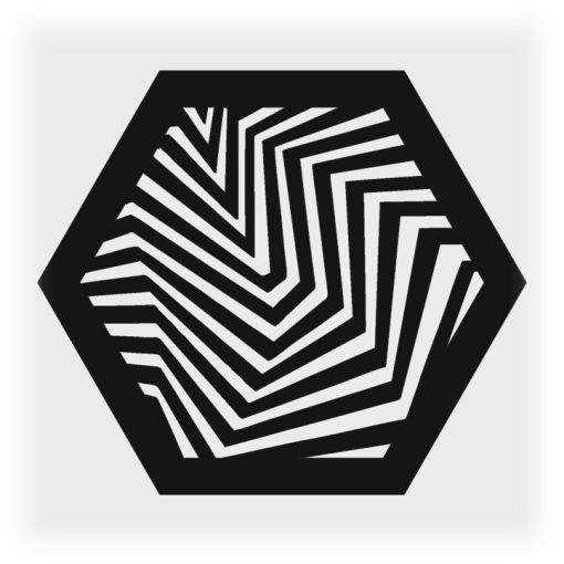 Решетка магнитная, шестигранная (Зигзаг)