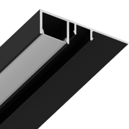 Вставка в конструкционный профиль для формирования вертикальной подсветки MADERNO