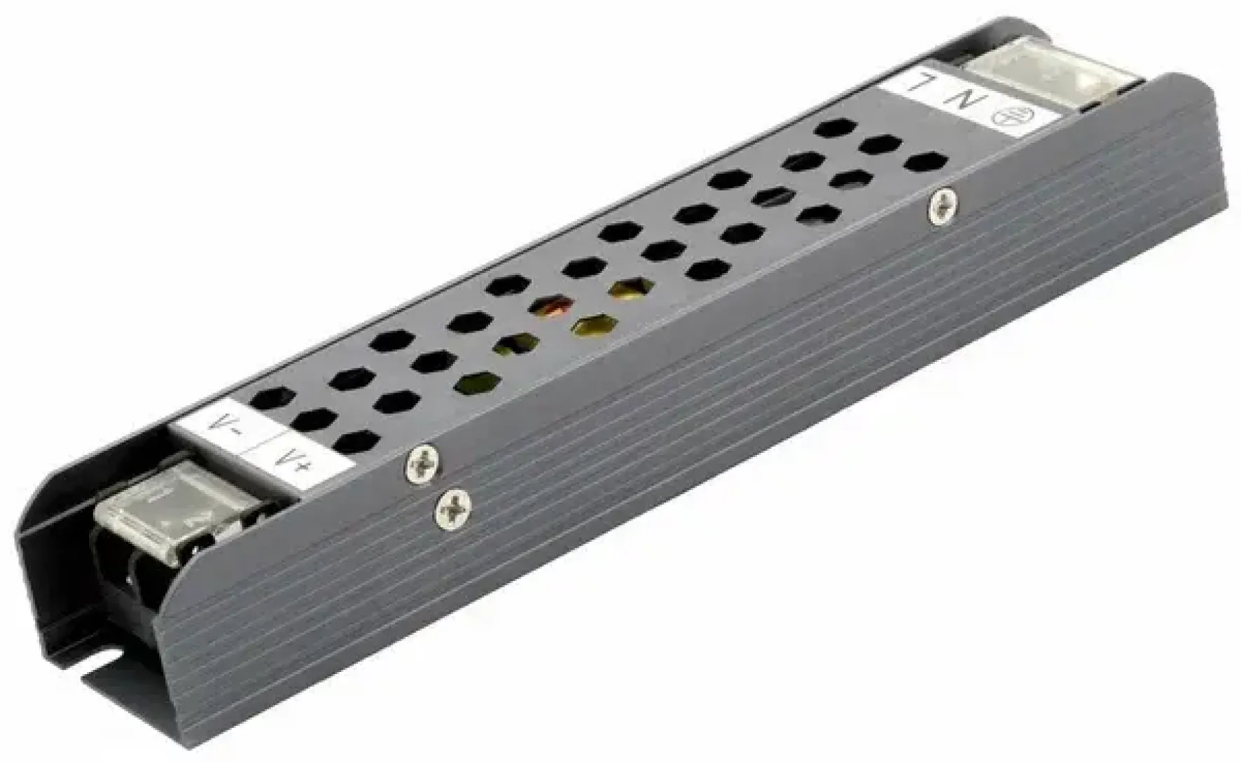 Компактный блок питания в металлическом корпусе IP20,60W 24V YA-60-24