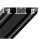 Карнизный профиль черный SLIM ROAD 02