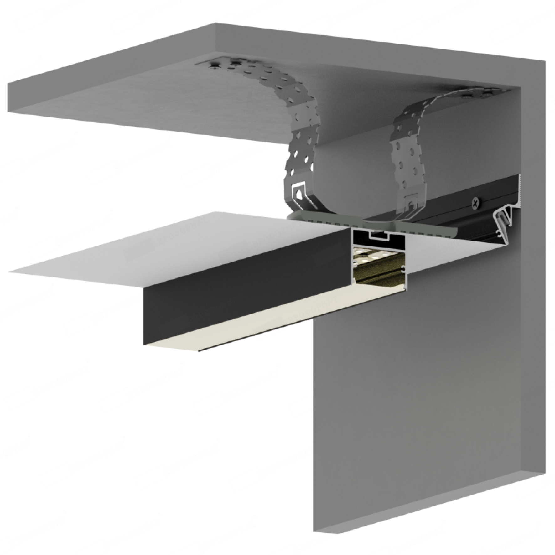 Универсальный профиль для изготовления накладных SVET 30 (ПФ 2681)